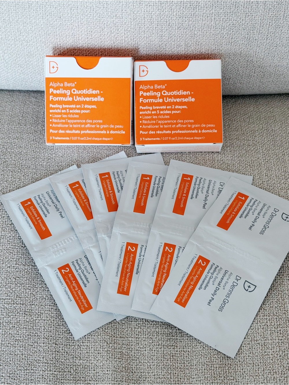 6 treatments *Dr. Dennis Gross Alpha Beta Universal Daily Peel Pads